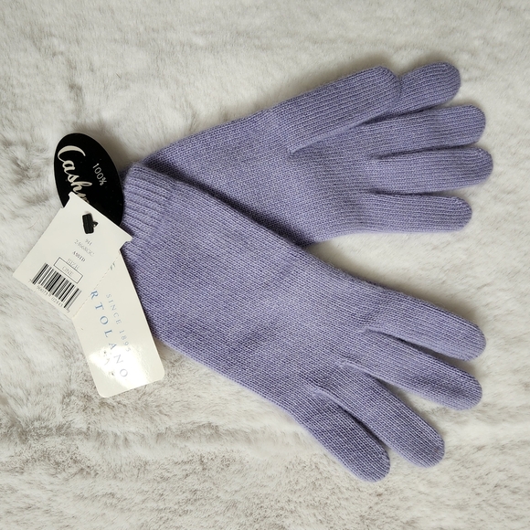Portolana 100% Cashmere Gloves - Picture 3 of 5
